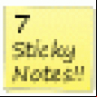7 Sticky Notes logo