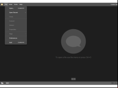 ACBR - Comic Book Reader - file-menu