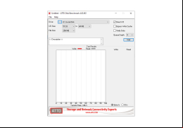 ATTO Disk Benchmark - main-screen