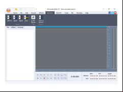 AVS Audio Editor - generate-menu