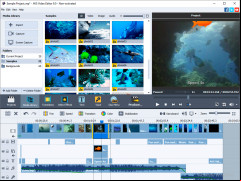 AVS Video Editor - main-timeline-work