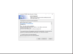 bitcontrol MPEG 2 decoder - license