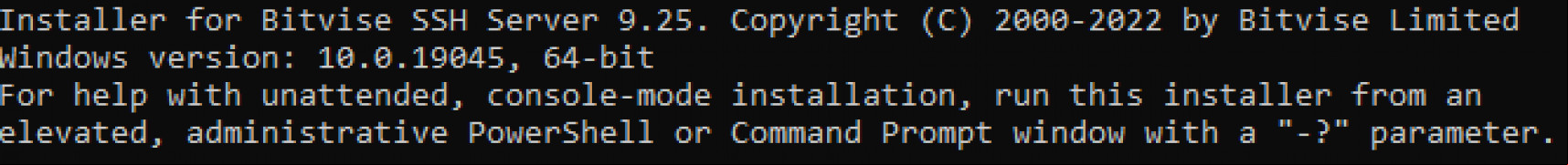 Bitvise SSH Server screenshot 3