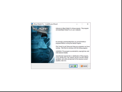 Blaze Media Pro - welcome-setup