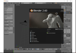 Blender Portable - welcome-screen