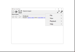 Boom Audio Player - menu-options