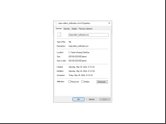 Class Editor - properties