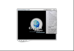 Crystal Player Pro - usafe-menu