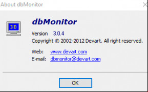 dbMonitor screenshot 2