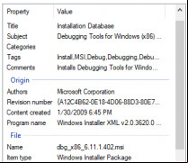Debugging Tools screenshot 1