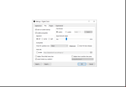 Digital Desktop Clock - misc-settings