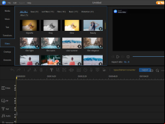 EaseUS Video Editor - filters
