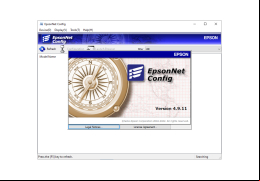 EpsonNet Config - about-application