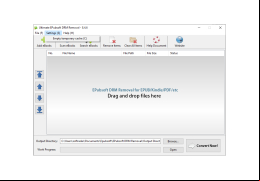 Epubsoft Ultimate DRM Removal - settings
