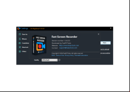 Fast Screen Recorder - about-application