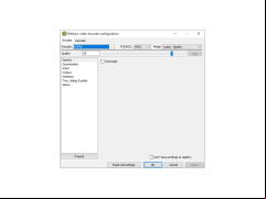 FFDShow MPEG-4 Video Decoder - encoder