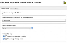 FILEminimizerSuite screenshot 3