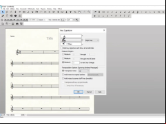 Finale - key-signature