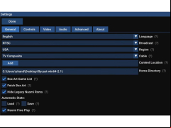 Flycast - settings