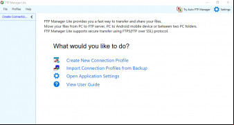FTP Manager Lite screenshot 1