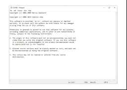 GLFW - license-agreement