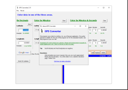 GPS Converter - about-application