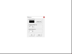 Gravity Simulator - preferences