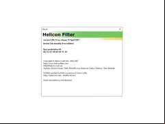 Helicon Filter - about-application