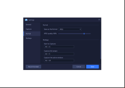 iFun Screenshot - format-settings