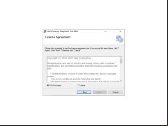Intel Processor Diagnostic Tool - license-agreement
