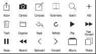 iPhone Toolbar Icons logo