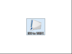 ISO to WBFS - logo