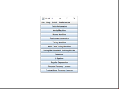 JFLAP - main-screen