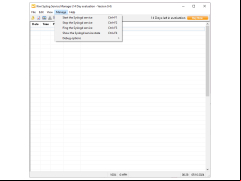 Kiwi Syslog Server - manage-menu