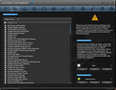 Latency Optimizer screenshot 2