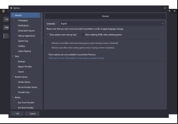 LaunchBox - options