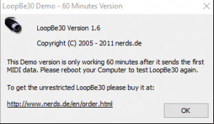 LoopBe30 screenshot 2