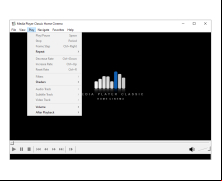 Media Player Classic - Home Cinema - play