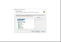 Media Player Codec Pack - components