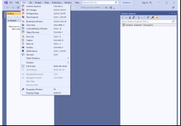Microsoft Visual Studio Professional 2019 - view-menu