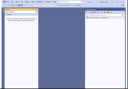 Microsoft Visual Studio Professional 2019 - toolbox