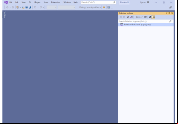 Microsoft Visual Studio Ultimate - main-screen