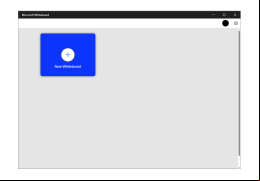 Microsoft Whiteboard - main-screen