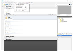MySQL Workbench - database