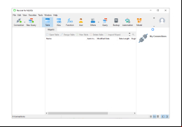 Navicat for MySQL - main-screen