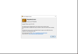 NegativeScreen - about-application