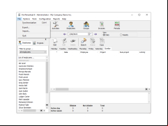 OroTimesheet - file-menu