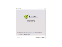 Paratext - welcome-screen-setup
