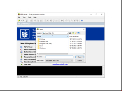 PE Explorer - open-file