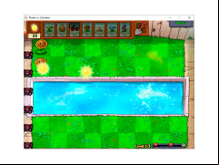 Plants vs. Zombies - sun-collecting